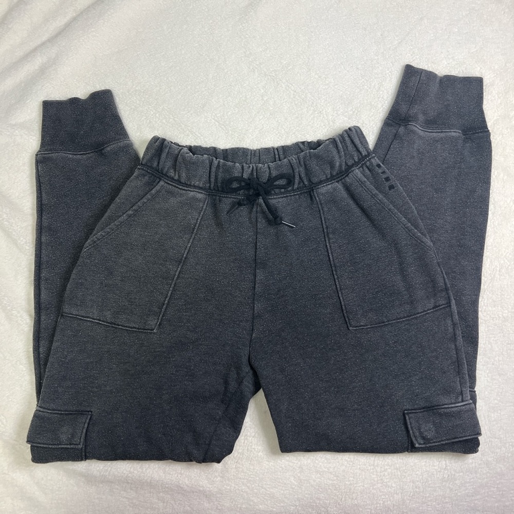 PINK Grey Cargo Joggers